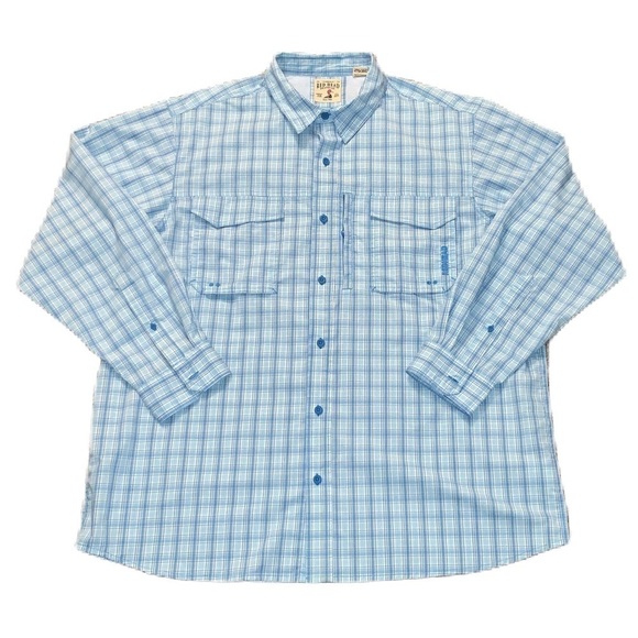 Redhead 2XL Summer Sun Vented Shirt Outdoor Hiking Fishing Protection UPF 30+ - Picture 1 of 4
